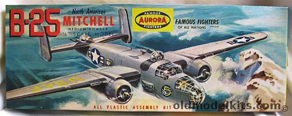 Aurora 1/46 B-25 North American Mitchell, 373-259 plastic model kit